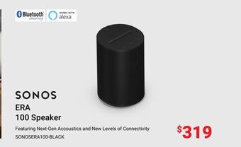 Visions Electronics Sonos era 100 speaker offer