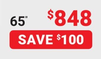 Visions Electronics Samsung crystal uhd cu7000 smart tv 65 offer