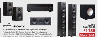 Visions Electronics 5.1-channel a/v receiver and speakers package offer