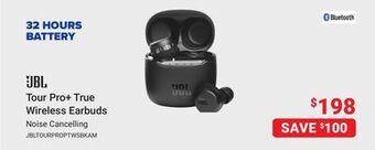 Visions Electronics Jbl tour pro+ true wireless earbuds offer