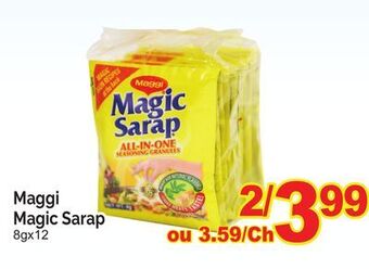 T&T Supermarket Maggi magic sarap, 8gx12 offer