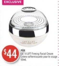 Shoppers Drug Mart PÜR GET A LIFT Firming Facial Cream offer
