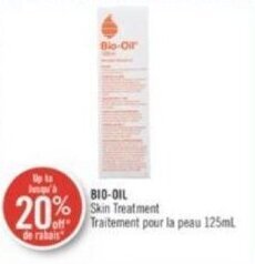 Shoppers Drug Mart BIO-OIL Skin Treatment offer