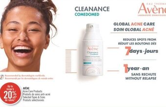 Shoppers Drug Mart AVENE Acne Care Products offer
