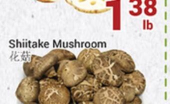 Oceans Fresh Food Market Shiitake mushroom offer