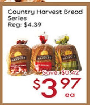 Sunny Food Mart Country harvest bread series offer