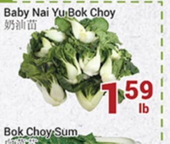 Oceans Fresh Food Market Baby nai yu bok choy offer