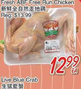 Foody Mart Fresh abf free run chicken offer