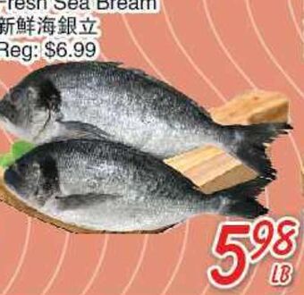 Foody Mart Fresh sea bream offer