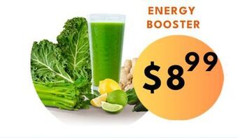 Food World Supermarket Energy booster offer