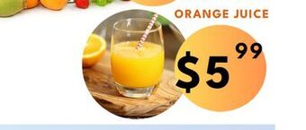 Food World Supermarket Orange juice offer