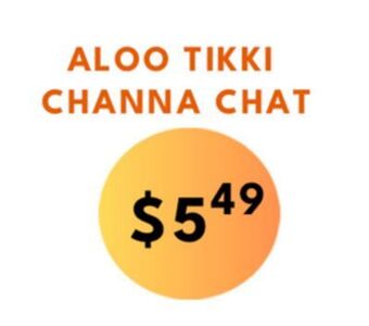 Food World Supermarket Aloo tikki channa chat offer