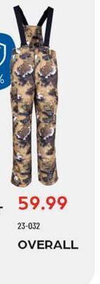 Pronature Overall hunting pant offer