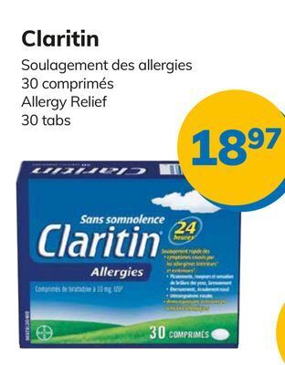 Accès pharma Claritin offer