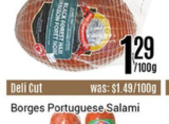 Nations Fresh Foods Borges portuguese salami offer