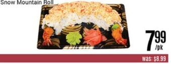 Nations Fresh Foods Snow mountain roll offer