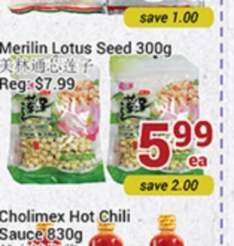 Oceans Fresh Food Market Merilin lotus seed offer