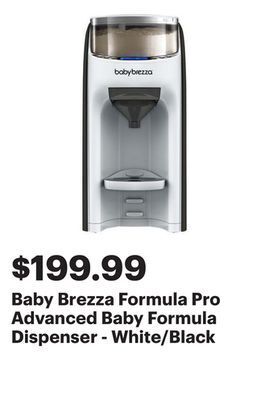 Best Buy Baby brezza formula pro advanced baby formula dispenser - white/black offer