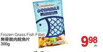 T&T Supermarket Frozen grass fish fillet, 300g offer