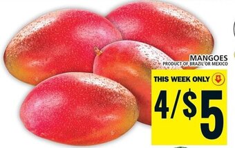Food Basics MANGOES offer