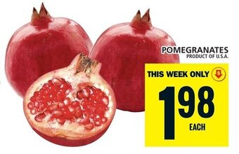 Food Basics POMEGRANATES offer
