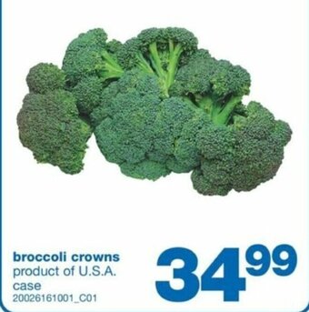 Wholesale Club Broccoli Crowns offer