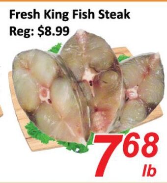 Seasons Foodmart Fresh king fish steak offer