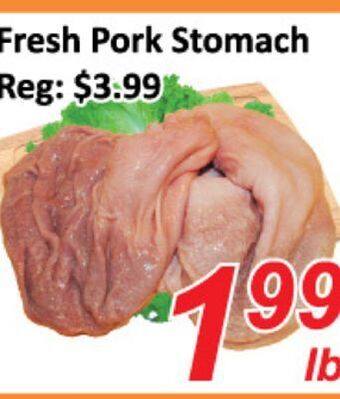 Seasons Foodmart Fresh pork stomach offer