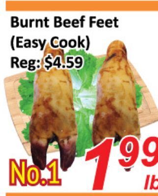 Seasons Foodmart Burnt beef feet (easy cook) offer