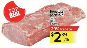 Mayrand Boneless pork loin offer