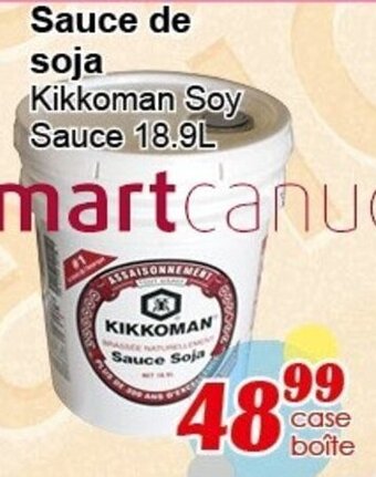 Kikkoman Soy Sauce 18.9L