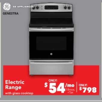Surplus Furniture Ge stainless steel 30 electric range offer