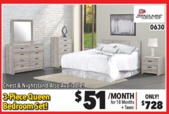 Surplus Furniture Aurora oak 3-piece bedroom set offer