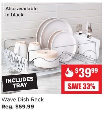 Kitchen Stuff Plus Wave dish rack offer