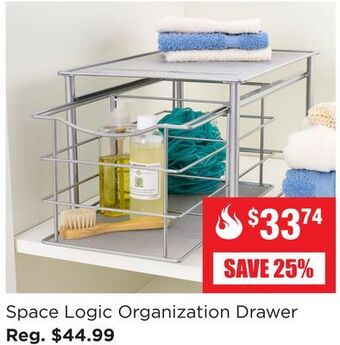 Kitchen Stuff Plus Space logic organization drawer offer