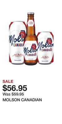 The Beer Store Molson canadian offer