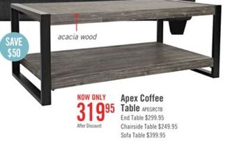 The Brick Apex coffee table offer
