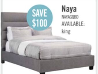 The Brick Naya queen bed offer
