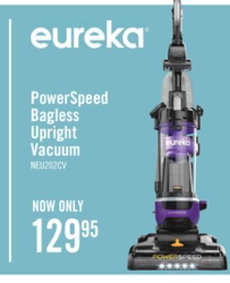 The Brick Eureka powerspeed bagless upright vacuum - neu202c offer