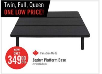 The Brick Zephyr twin platform base offer