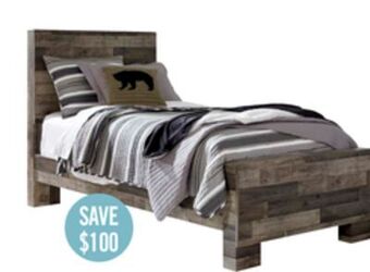 The Brick Derekson twin bed offer