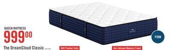 The Brick Dreamcloud firm queen mattress-in-a-box offer