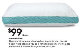 Sleep Country Ploom pillow offer