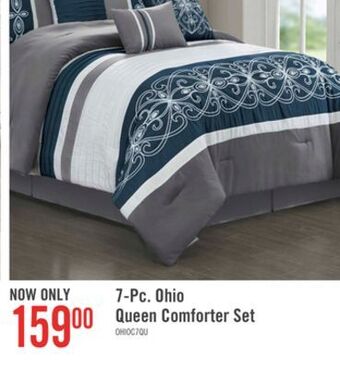 The Brick Ohio 7-piece queen comforter set offer
