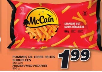 IGA Mccain frozen fried potatoes offer