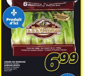 IGA Romaine hearts offer