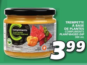 IGA Compliments plant-based dip offer