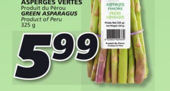 IGA Green asparagus offer