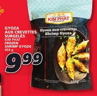 IGA Kim phat frozen shrimp gyoza offer