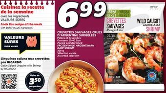 IGA Frozen wild argentinian raw shrimp offer